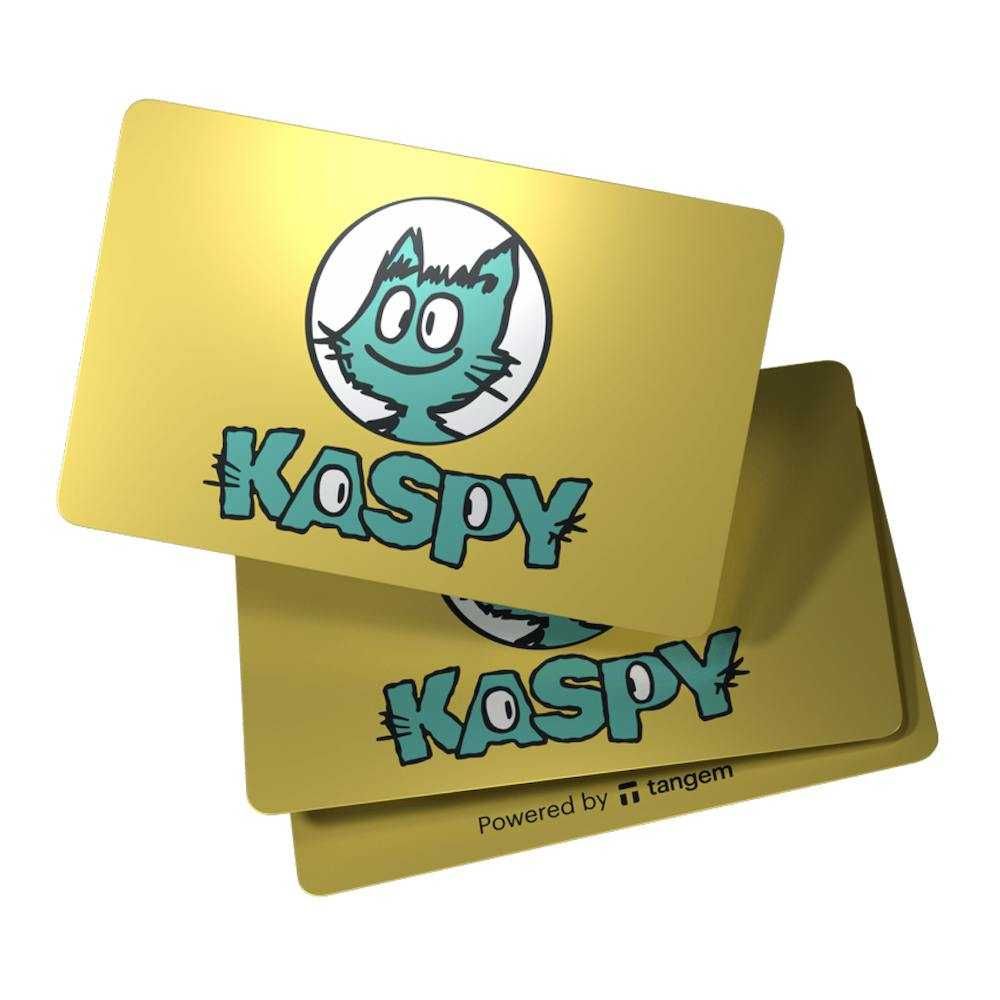 Tangem Kaspy 3 karty portfel sprzętowy dla kryptowaluty NOWY