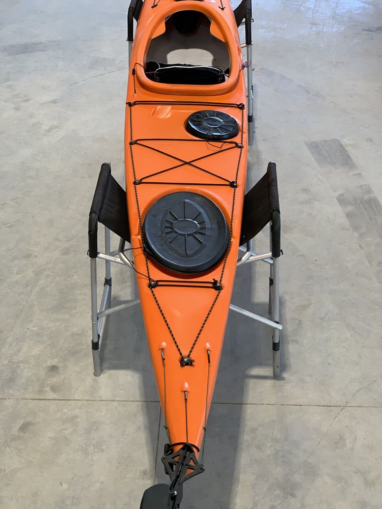 Kajak morski PE 515cm Reval MV, nowy, ze sterem