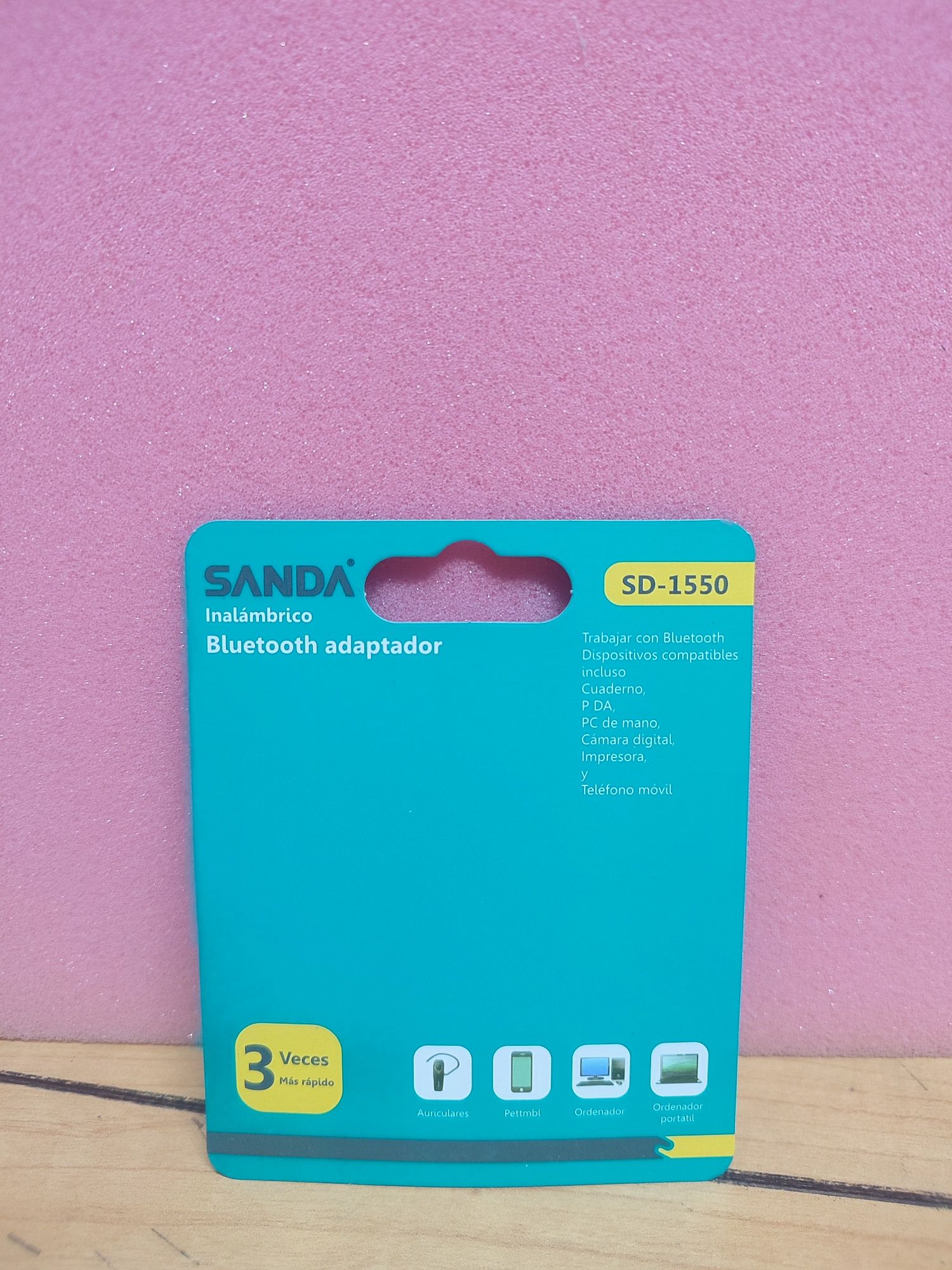 Adaptador bluetooth dongle USB wireless - novo