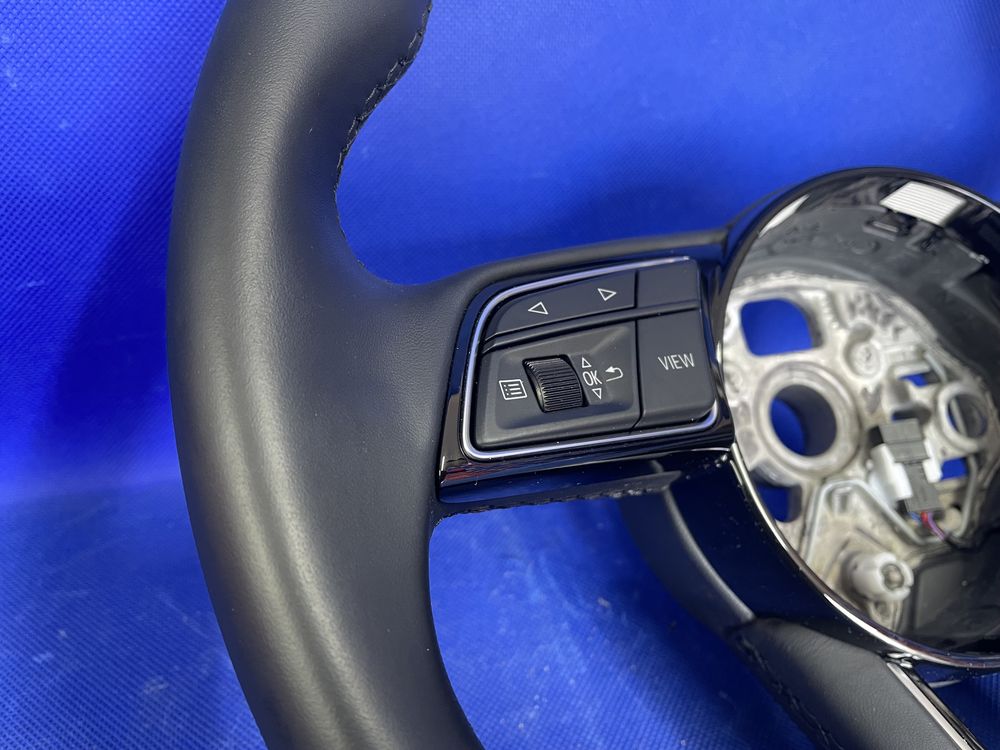KIEROWNICA skórzana AUDI A3 8Y A1 Q2 multifunkcyjna ŁOPATKI DSG oem
