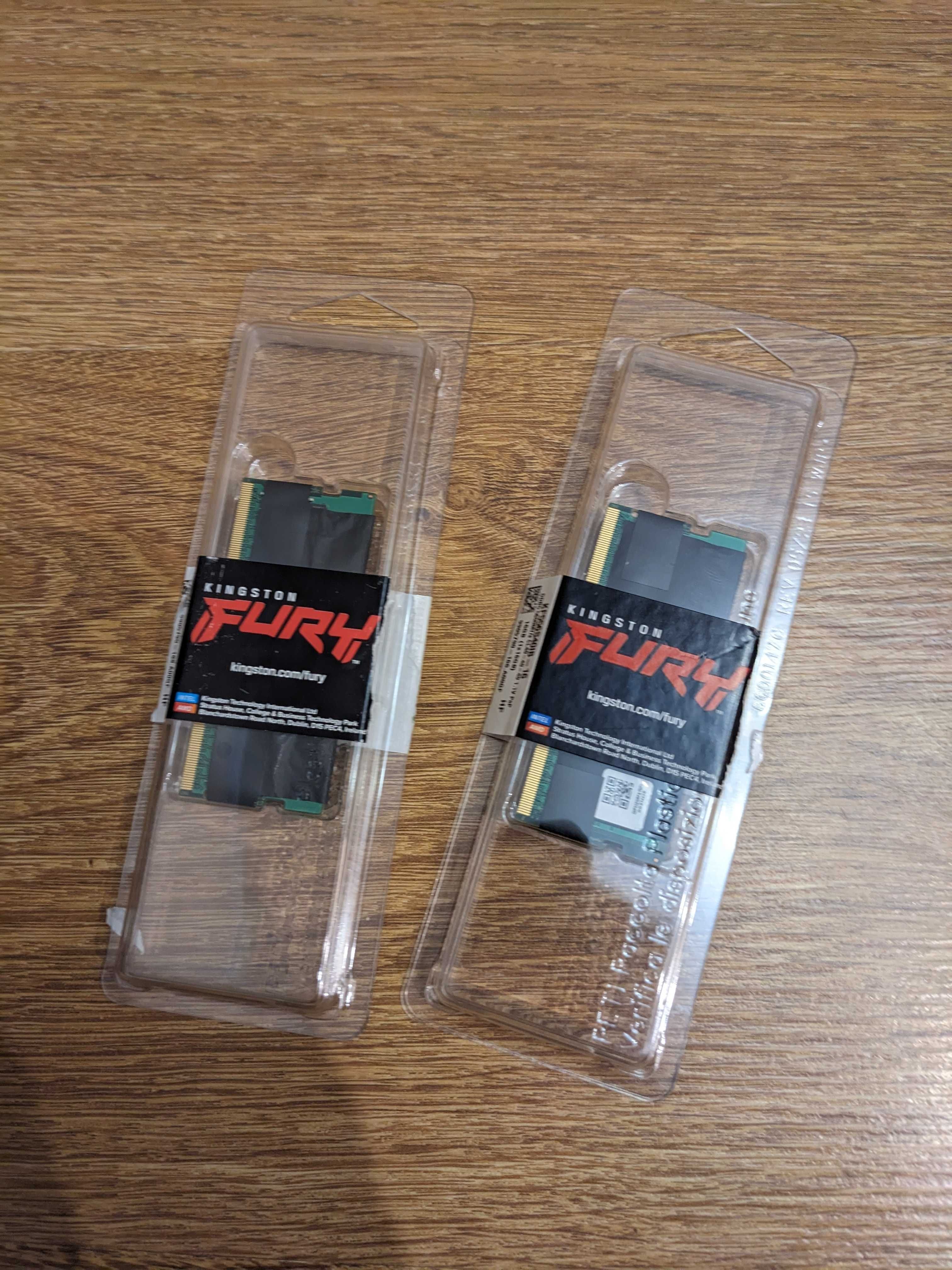 Продам ОЗУ DDR5 8+8GB 5600Mhz Kingston Fury