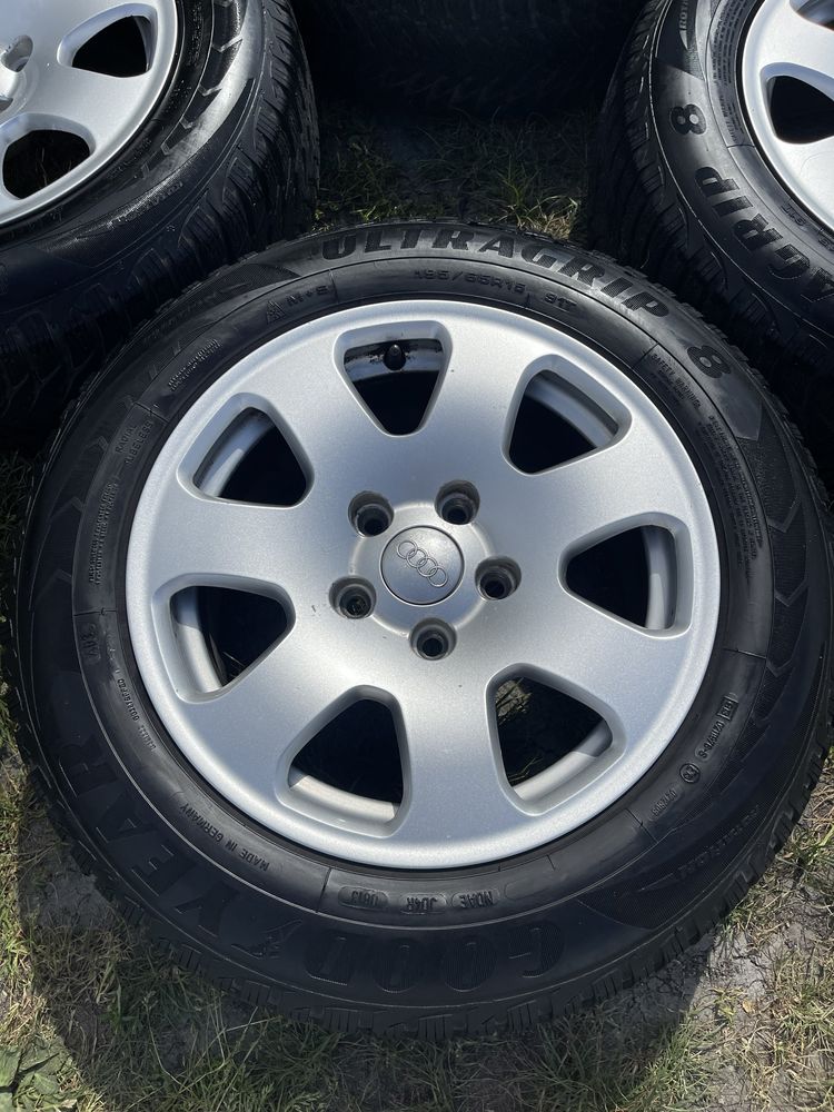 Koła Alufelgi 5x112 195/65R15 Audi Opony