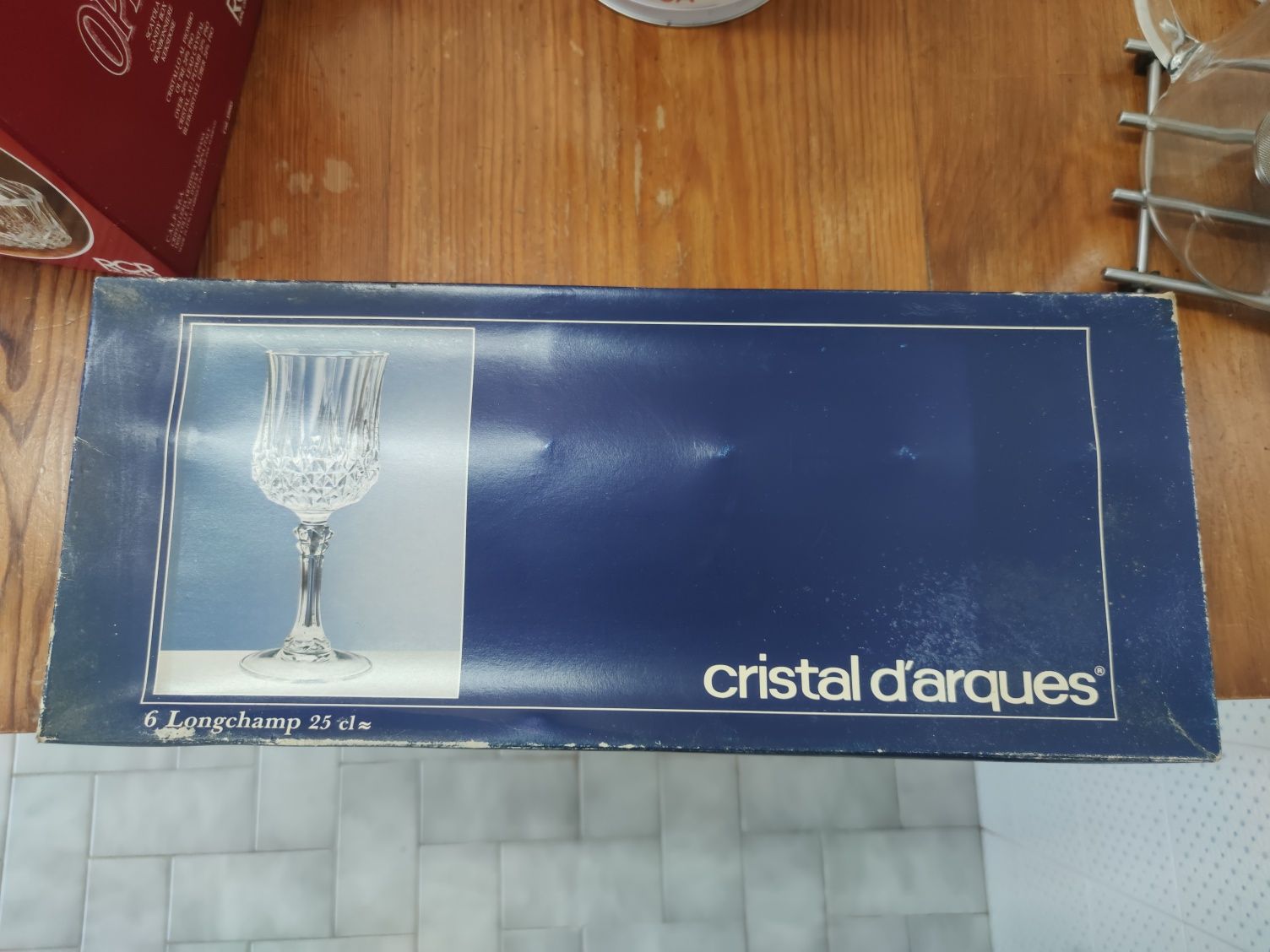 Copos cristal d'arques