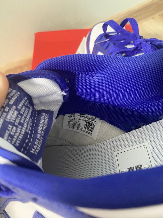 Nike dunk low retro white concord