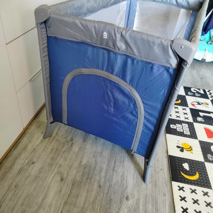 Kinderkraft Łóżeczko Turystyczne Joy granatowe