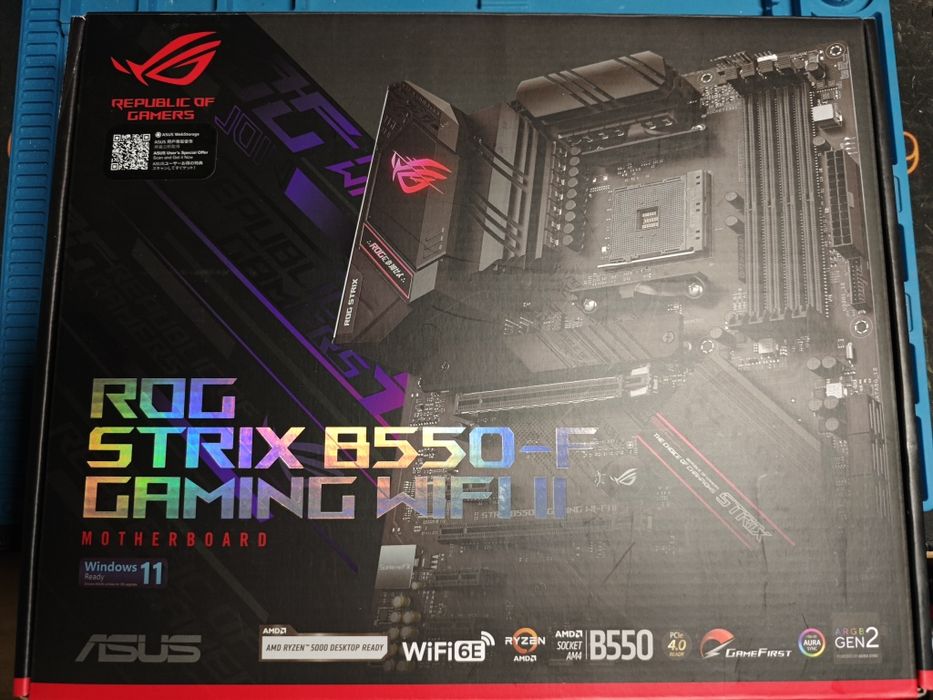 Материнська плата Asus Rog Strix B550-F Gaming WiFi Б/В