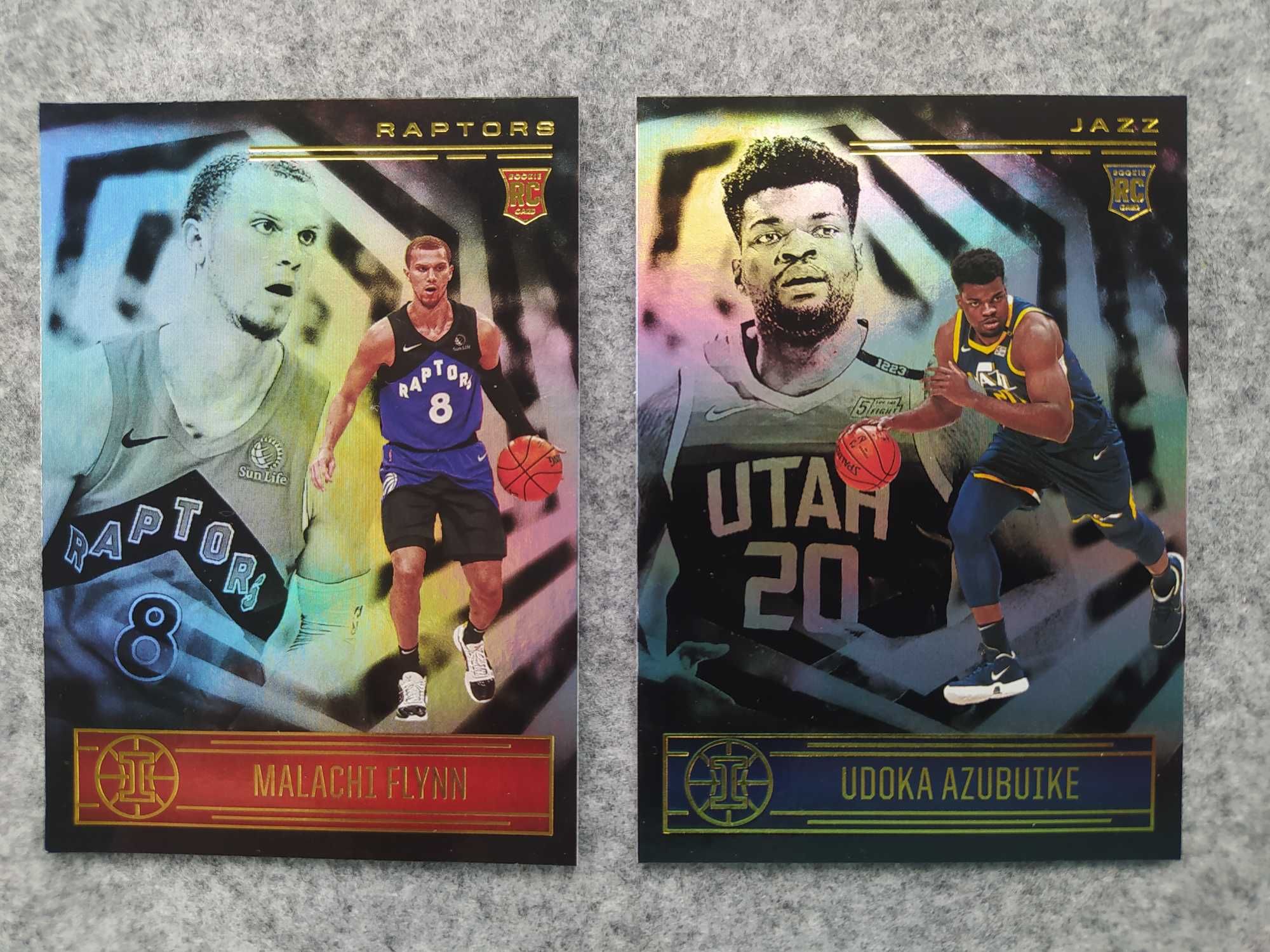 11 kart NBA Rookie z serii 2020-21 Illusions