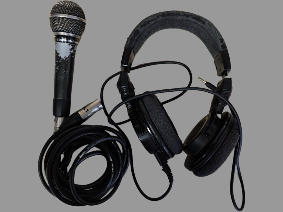 Навушники та мікрофон audio-technika