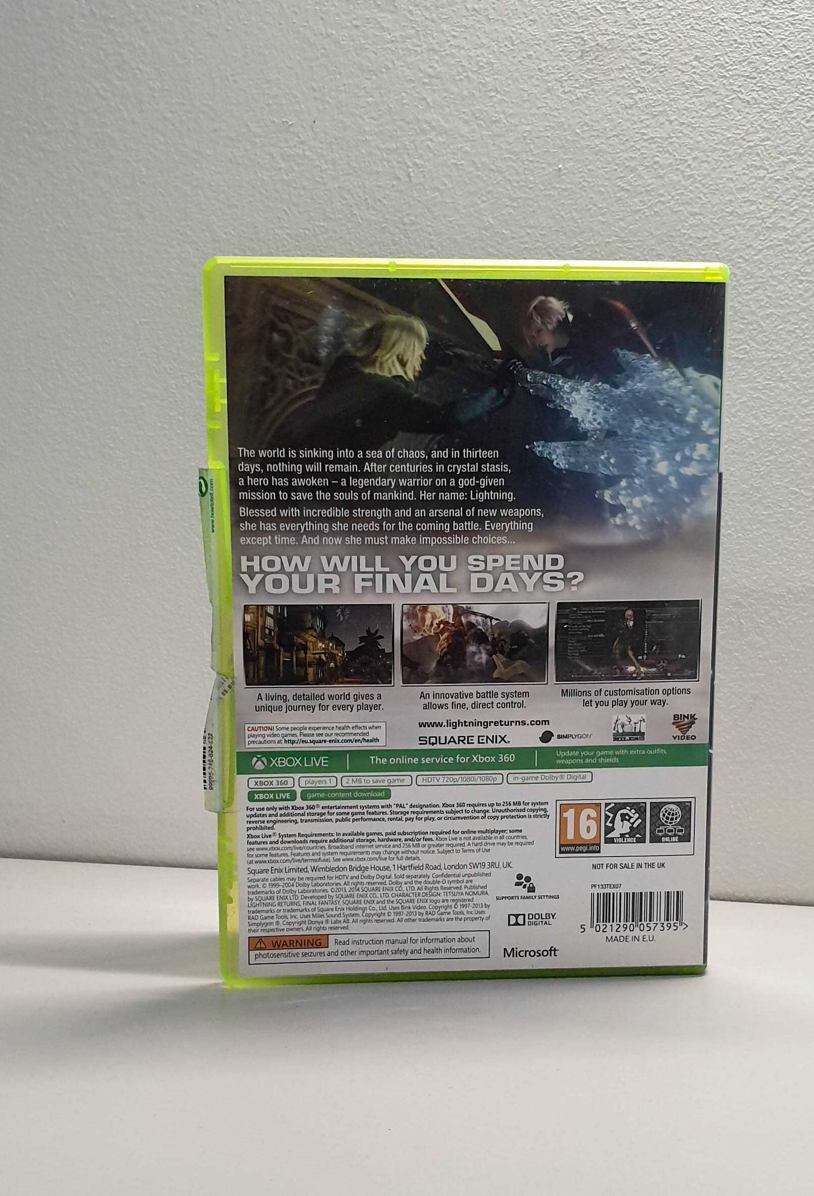 Gra Lightning Returns: Final Fantasy XIII XBox360