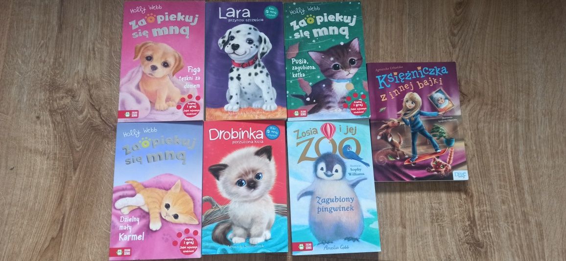 Książki dla dzieci min z serii Zaopiekuj sie mną
