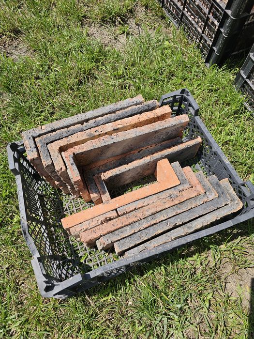 Narożniki Cegła rozbiórkowe lico cegły płytki śląskie silesia 6m2 + na