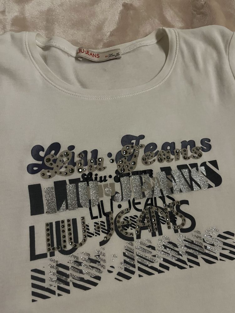 t-shirt liu jo swarovski