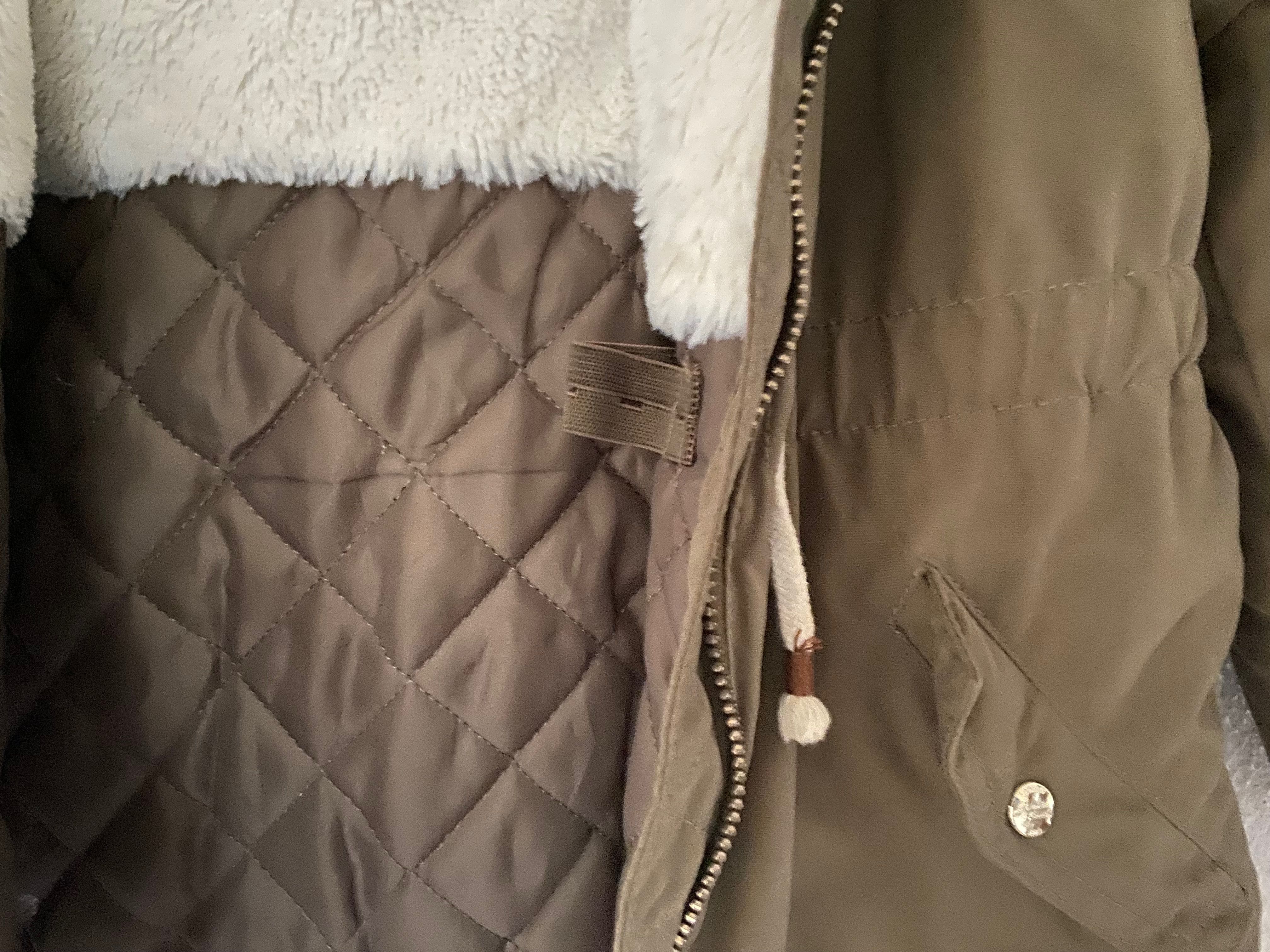 Casaco de inverno infantil H&M 122