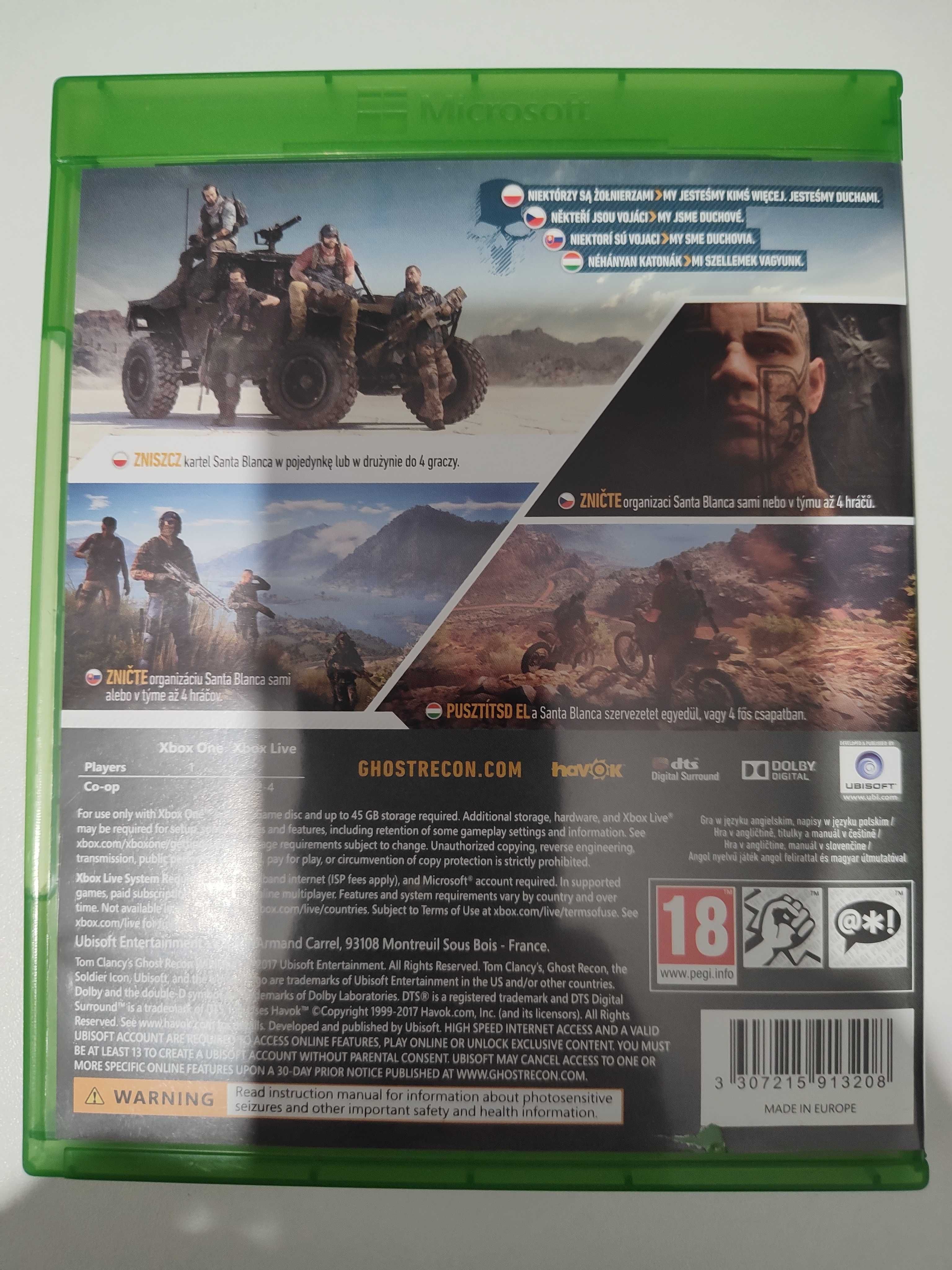 Tom clancys Ghost Recon Wildlands xbox one Ghost Recon Wildlands xbox