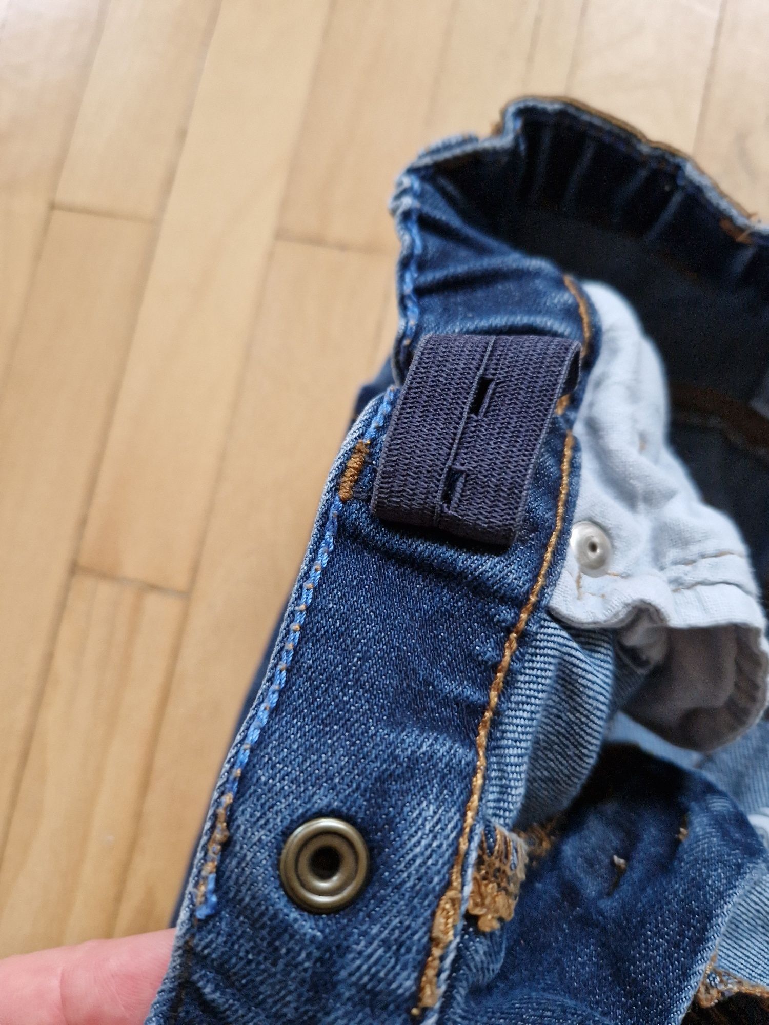 Spodnie spodenki jeansy 86 H&M