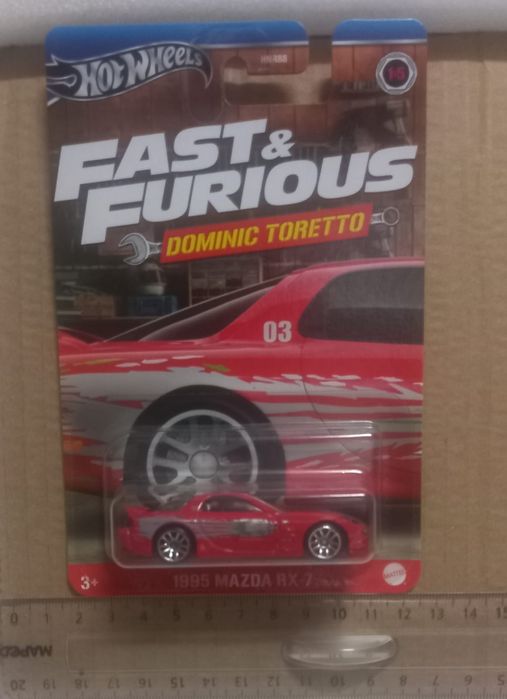 1995 mazda rx-7 fast furious hot wheels