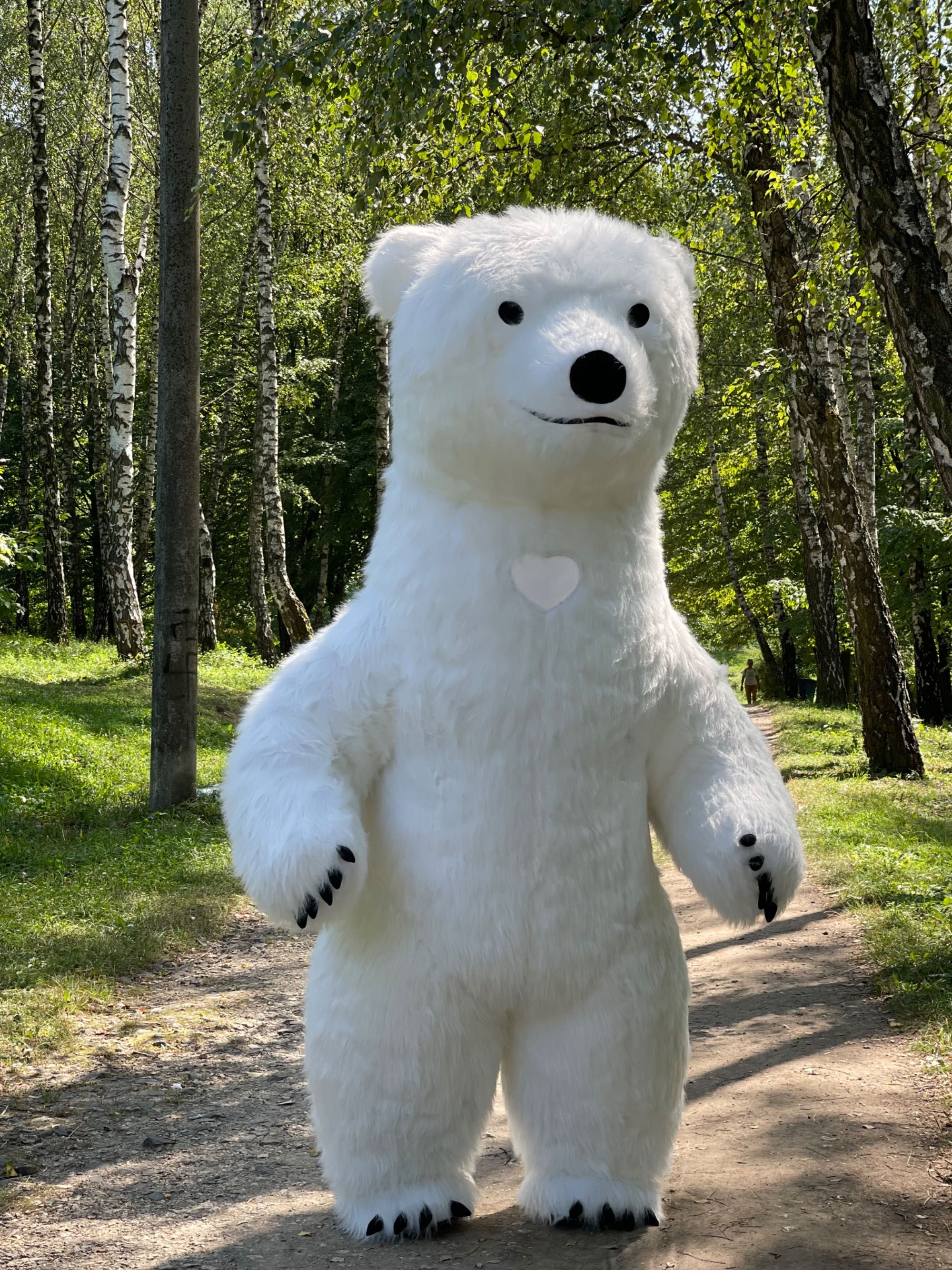 Привітання ведмедя Сніжка, аніматори Тернопіль