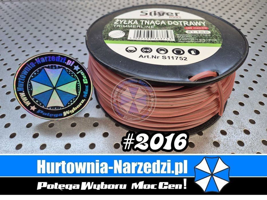 żyłka zbrojona do trawy 3mm 100m żyłka wzmocniona do podkaszarki