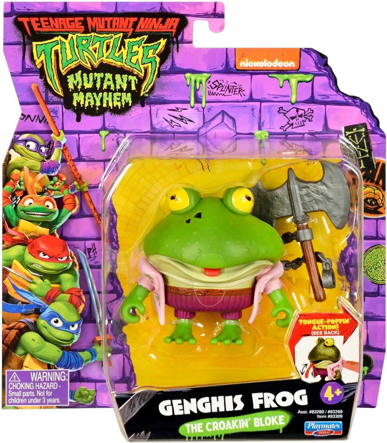 Teenage Mutant Ninja Turtles Genghis Frog черепашки-ніндзя Мутант жаба