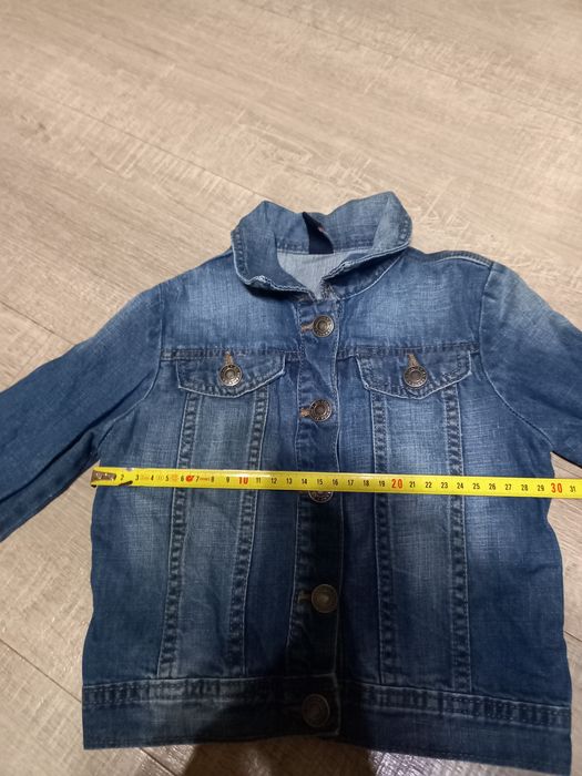 Kurtka jeans Zara baby 80/86 jesień wiosna lato bawełna jak nowa