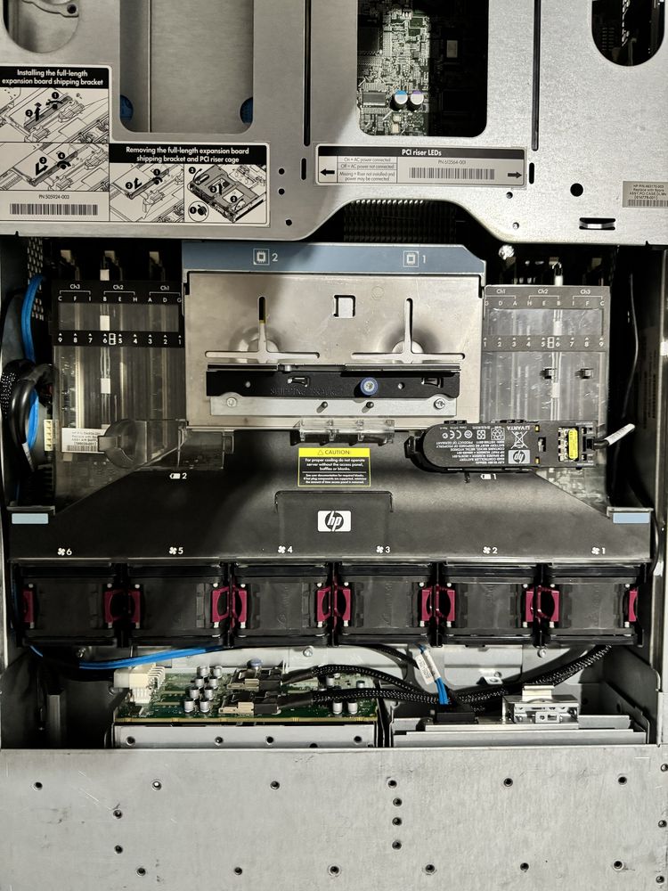Serwer HPE ProLiant DL380 Gen 6 - sprawny