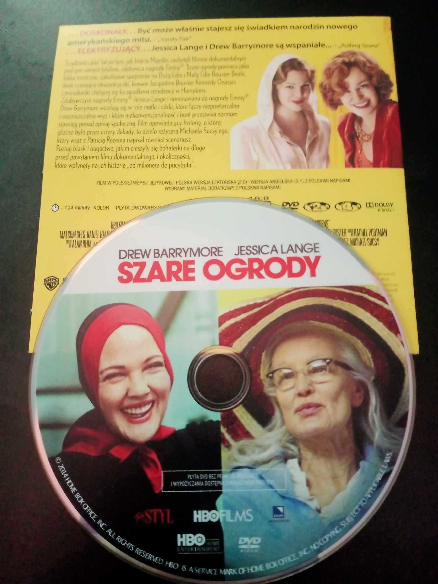 Film DVD Szare ogrody