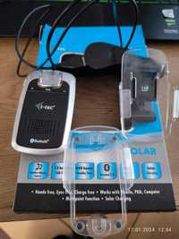 Zestaw głośnomówiący I-TEC SOLAR Bluetooth Handsfree CarKit