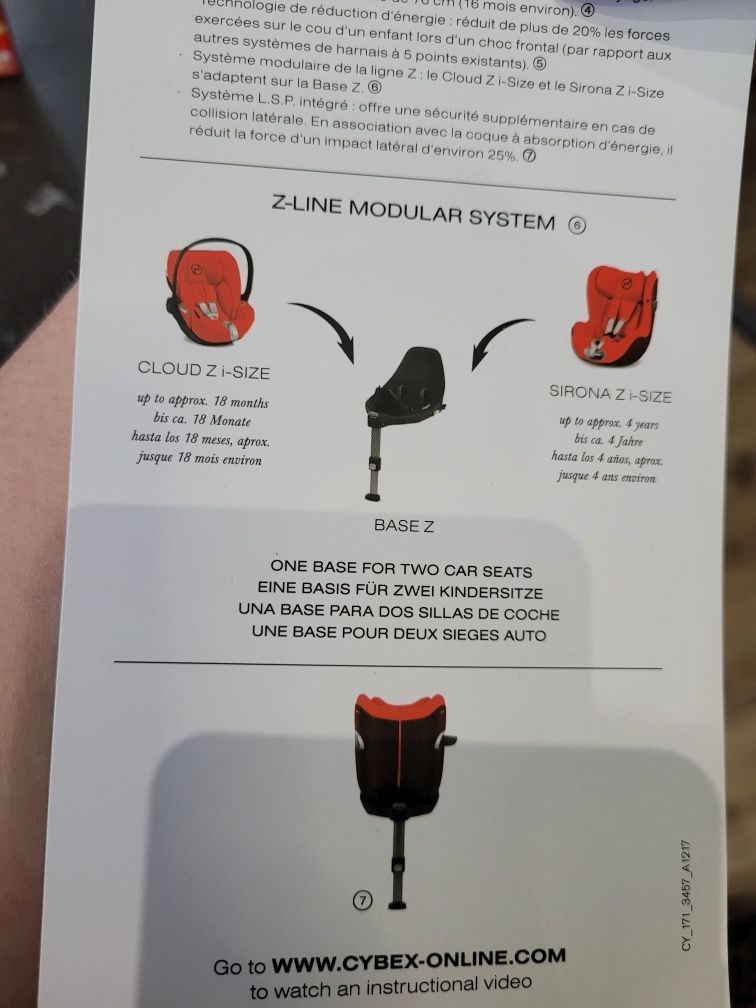 Fotelik samochodowy. Cybex platinum sirona z i-size premium z bazą obr