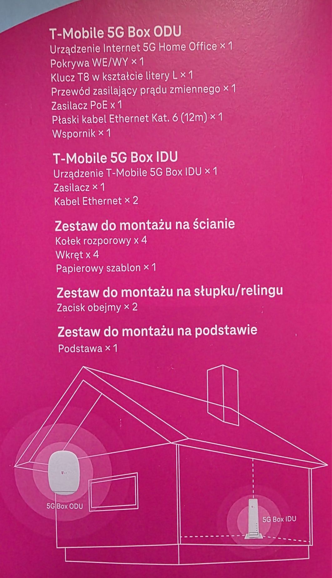 Router i antena T-mobile 5G