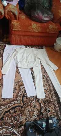 Продам кльові штанці білі галіфе,рожеві під джинс