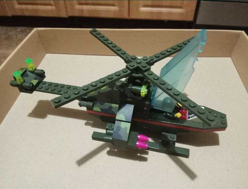 Конструктор"Brick "Военный вертолет" №0274