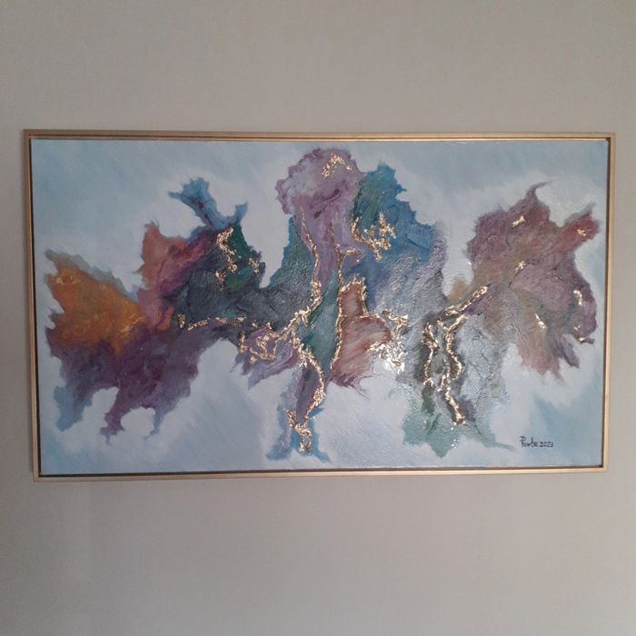 Vendo telas pintadas a óleo e acrilico