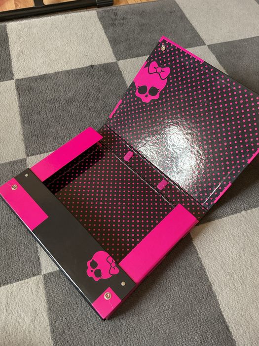 Twarda teczka z rączką a4 Monster High