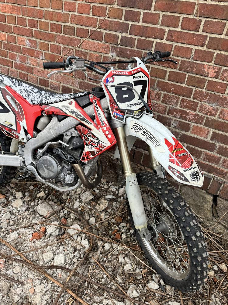 HONDA CRF 450 wtrysk ladna  crf 250 kxf cross enduro