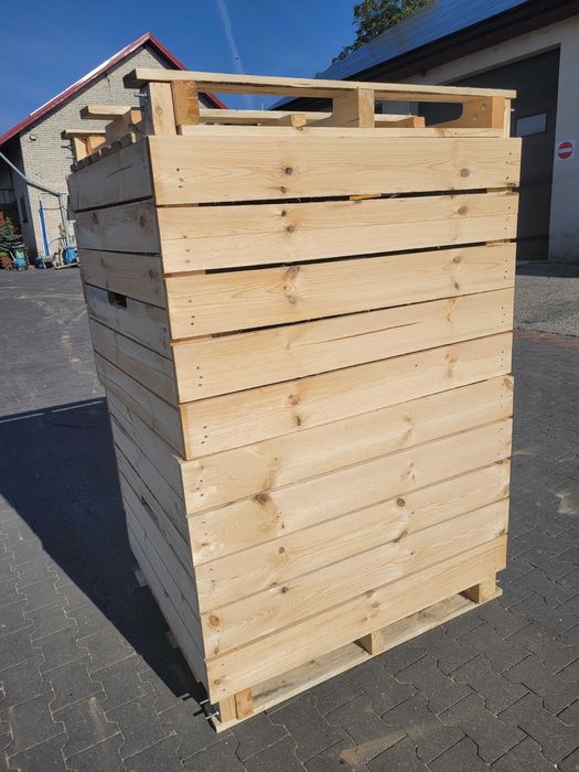 Skrzyniopalety drewniane