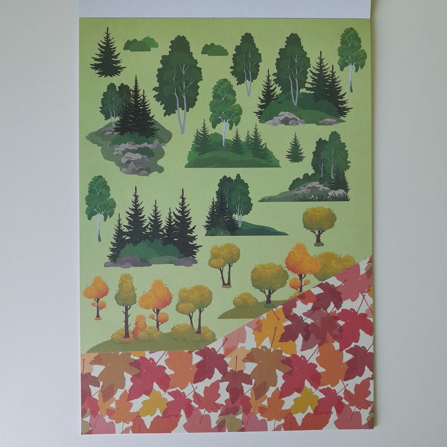 Happy Color blok kolorowy, Design, tektura, papier metaliczny, Wikol