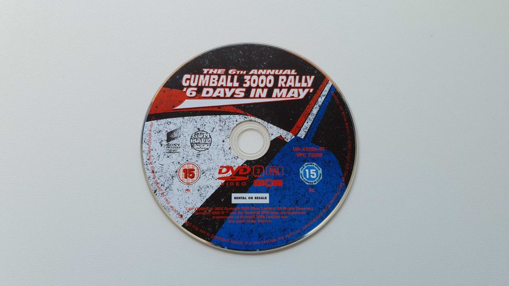 DVD - Gumball 3000 - 6 Days in May