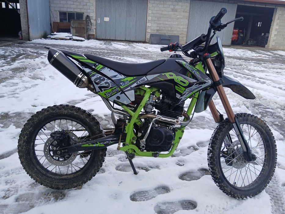 Cross kros KXD 150cc duży 19 16 cali na zimę