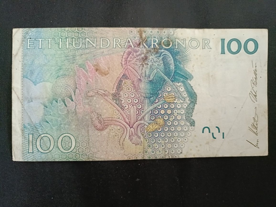 Nota 100 kronor 2002