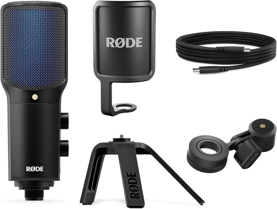RØDE NT-USB+ Microfone USB profissional Novo
