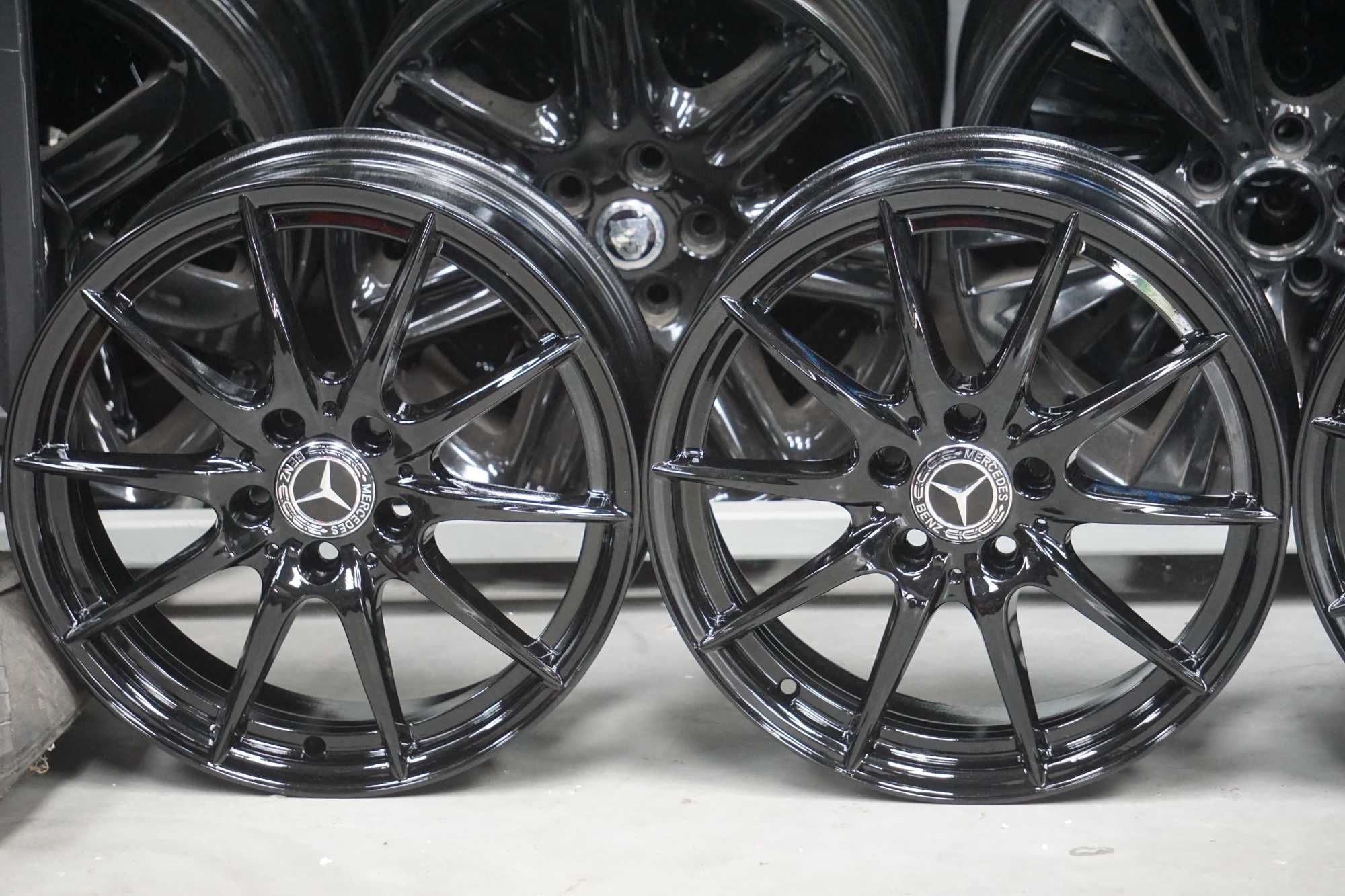 Alufelgi Mercedes W246 5x112 6.5Jx17 et49 czarny mega polysk