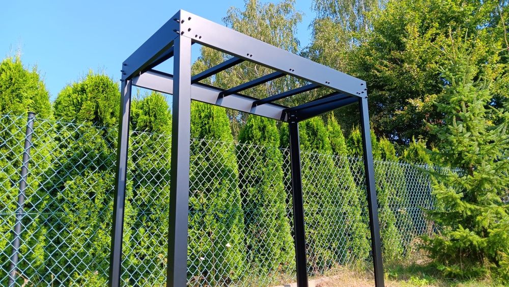 Wiata metalowa na drewno, narzędzia