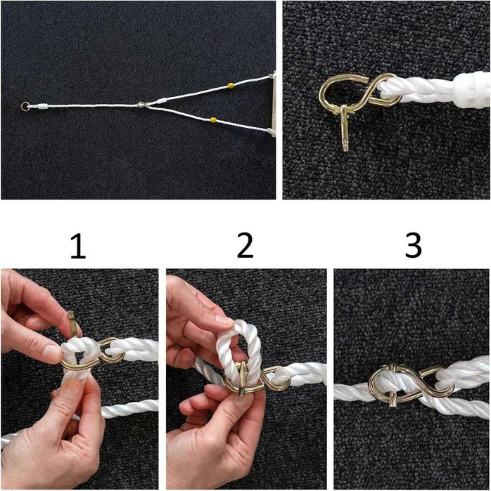 Idena Drewniana Hustawka Dla Dzieci