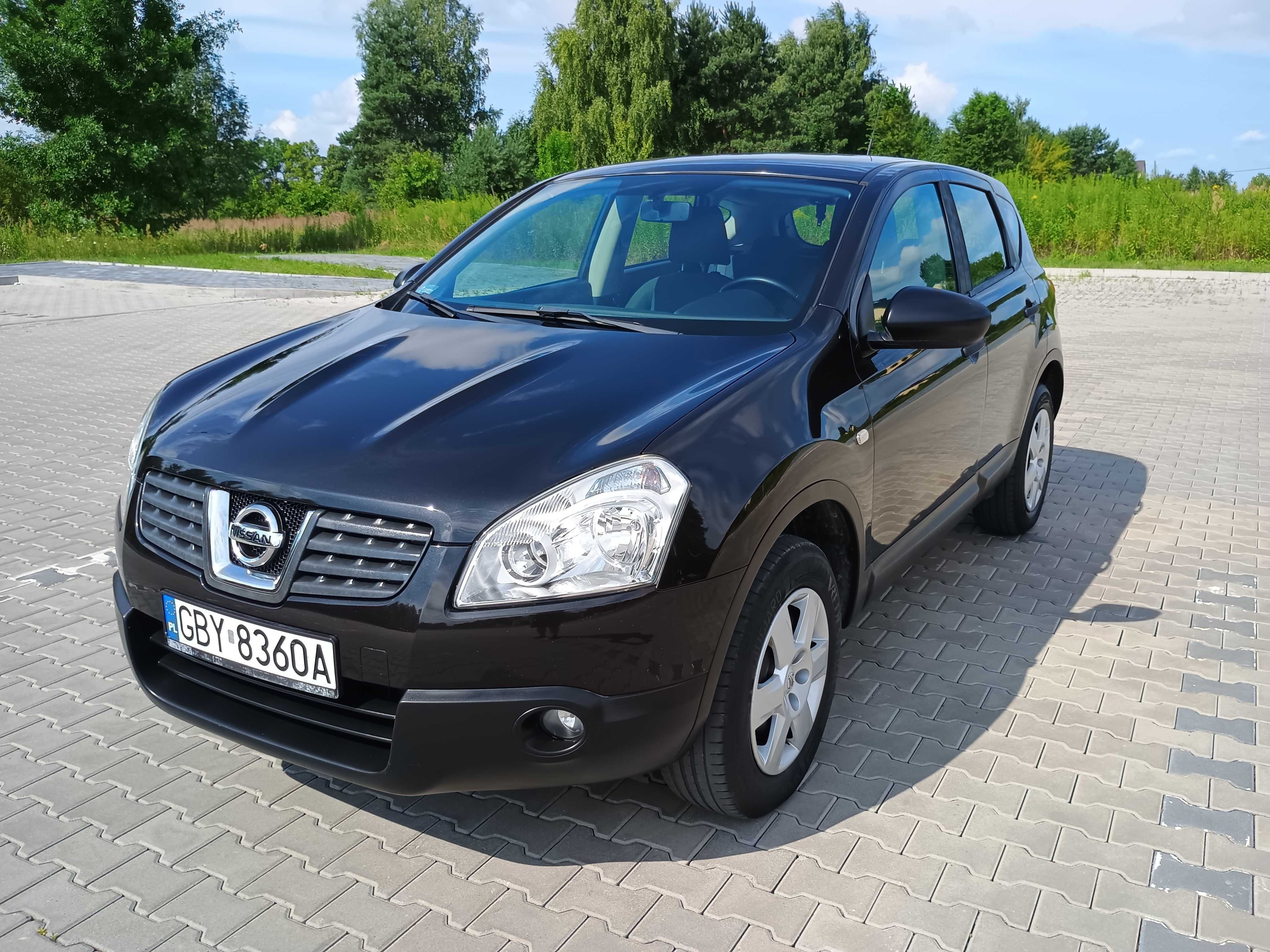 Nissan Qashqai Visia 1.6 benzyna 155 tys km klimatyzacja