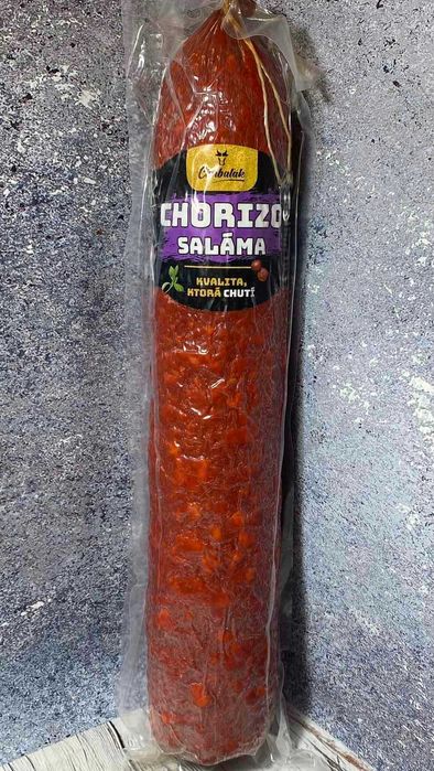 Салямі Cimbalak Chorizo 
Середня вага палички 1,3 кг
