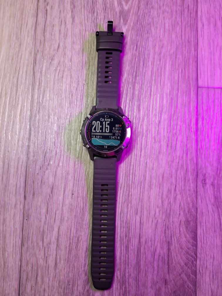 Годинник Garmin Fenix 6 PRO Sapphire Titanium