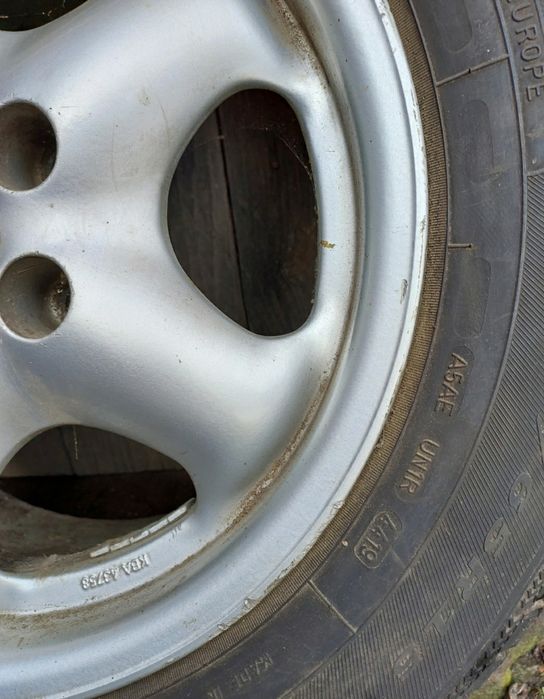 Koła aluminiowe 196 65 r15z oponami zimowymi ok6mm et37 5x112 57,1-70m