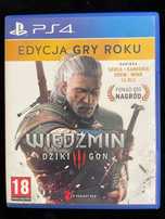 Wiedźmin 3 Dziki Gon PL Edycja Gry Roku Witcher GOTY Gra na PS4 i PS5