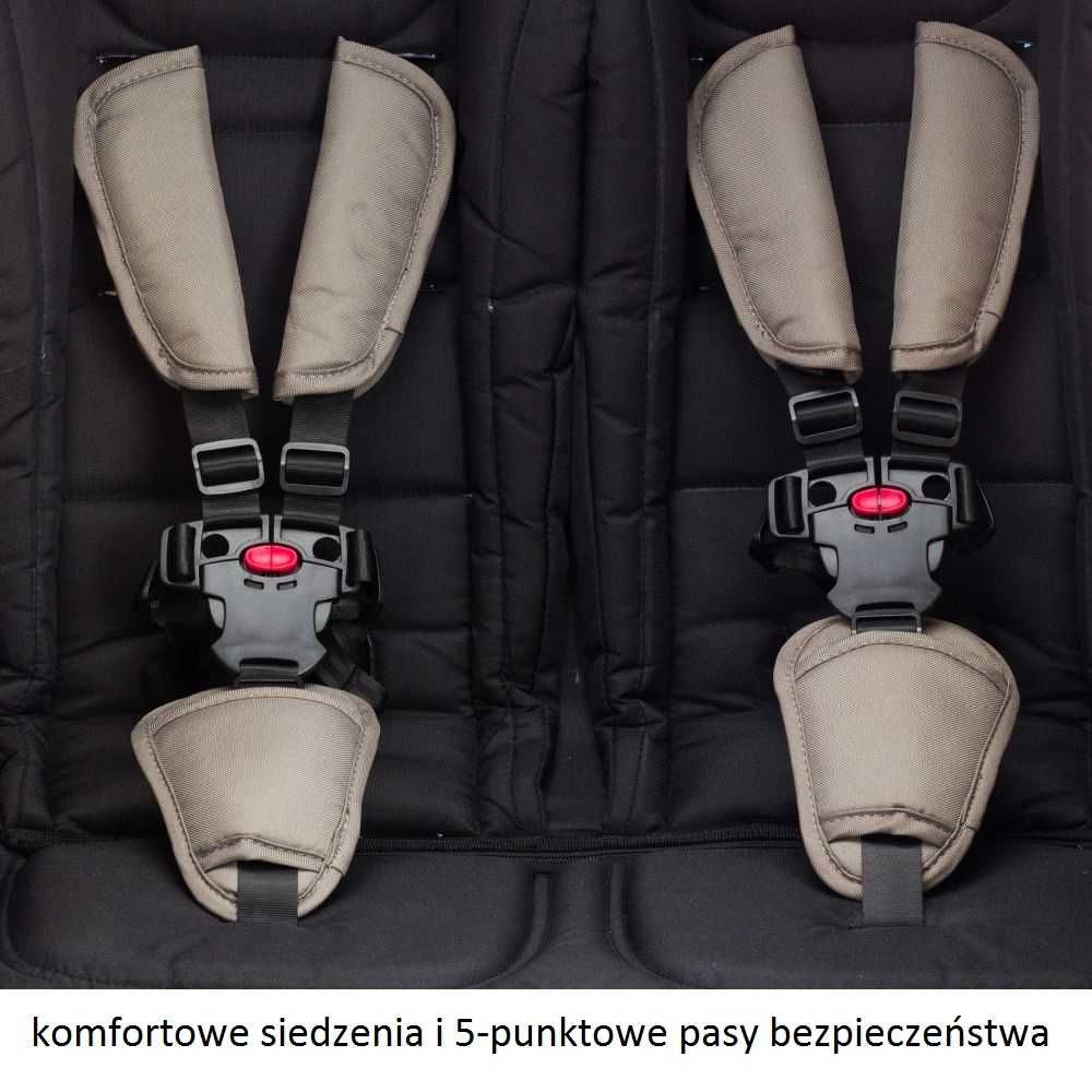 NOWA Przyczepka, wózek, jogger GUTO 3w1 Aluminium Deluxe