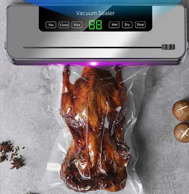 Вакууматор ПАКЕТИ вакуумний пакувальник з УФ-стерилізацією вакуматор